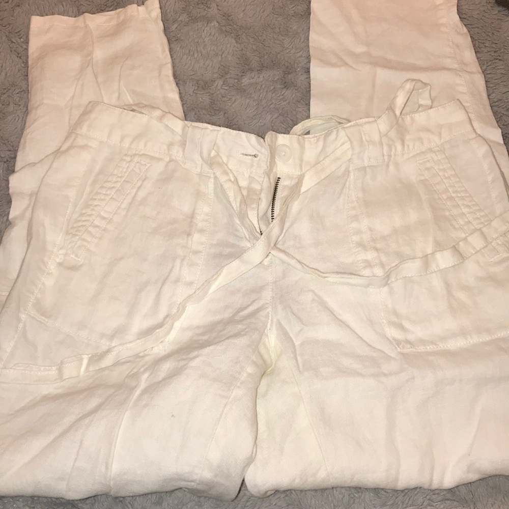 all white pants